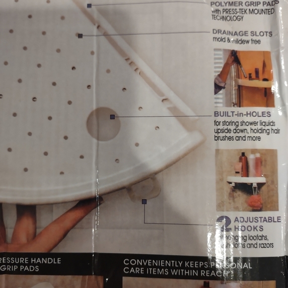 NWT SNAP UP corner shelf NEW in box** - Picture 6 of 8